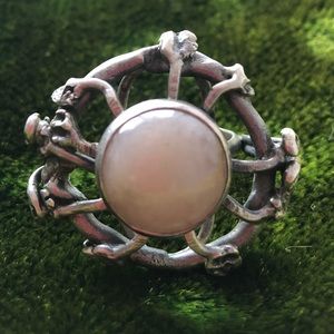 Vintage European silver ring